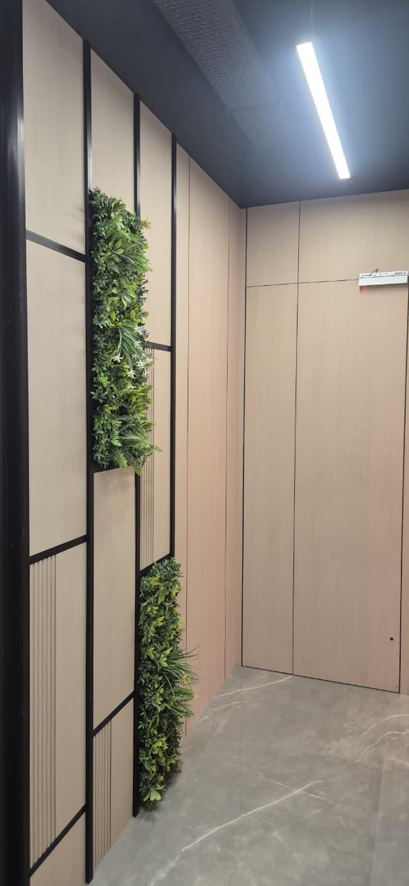 Panelled Corridor with Green Inserts, Kanpur